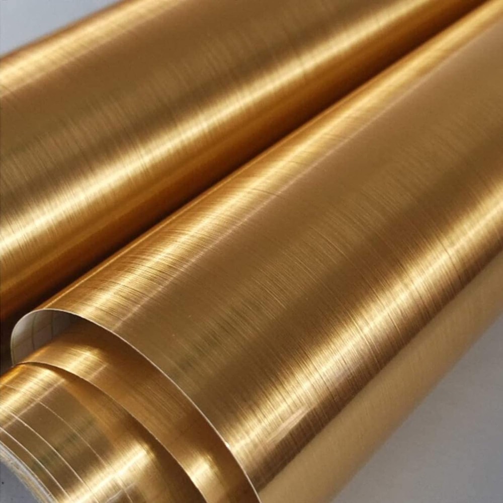 Wallpaper emas, perekat emas,  - Glitter Vinyl Roll ulasan dan harga