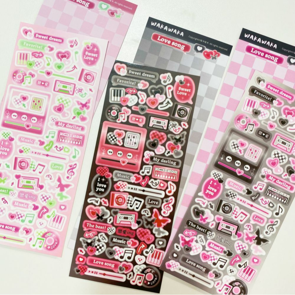 SCRAPBOOK stiker dekorasi Musi - Glitter Vinyl Roll ulasan dan harga
