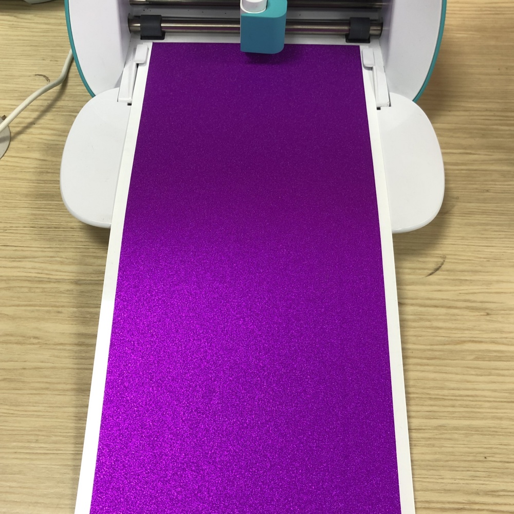 Vinil perekat Glitter Pintar 1 - Glitter Vinyl Roll ulasan dan harga