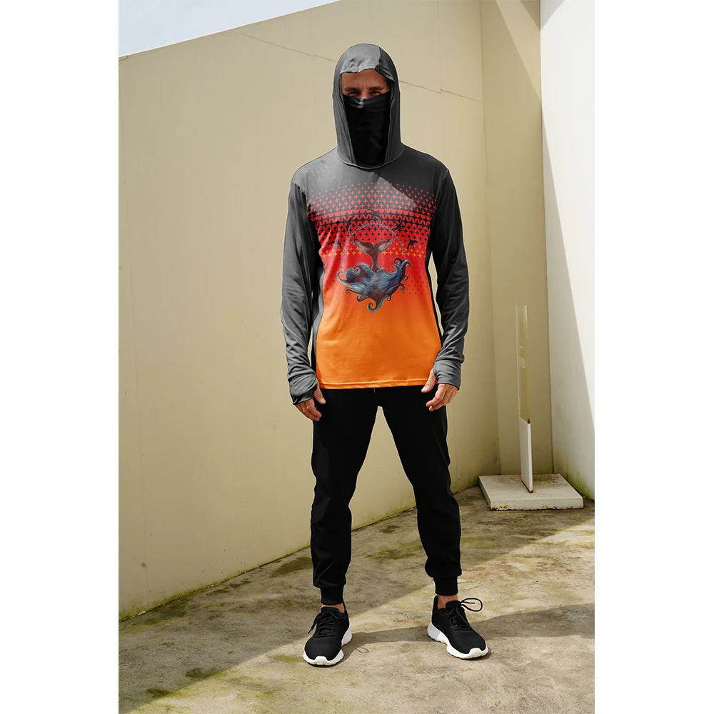 Kaos Pancing Pria Pelindung Ma - Embellish Knit ulasan dan harga