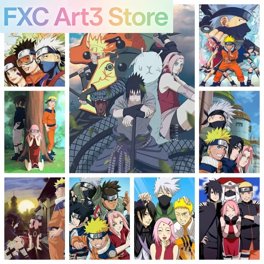 Lukisan Berlian Baru Naruto Ke - Embroidery Embellishments ulasan dan harga