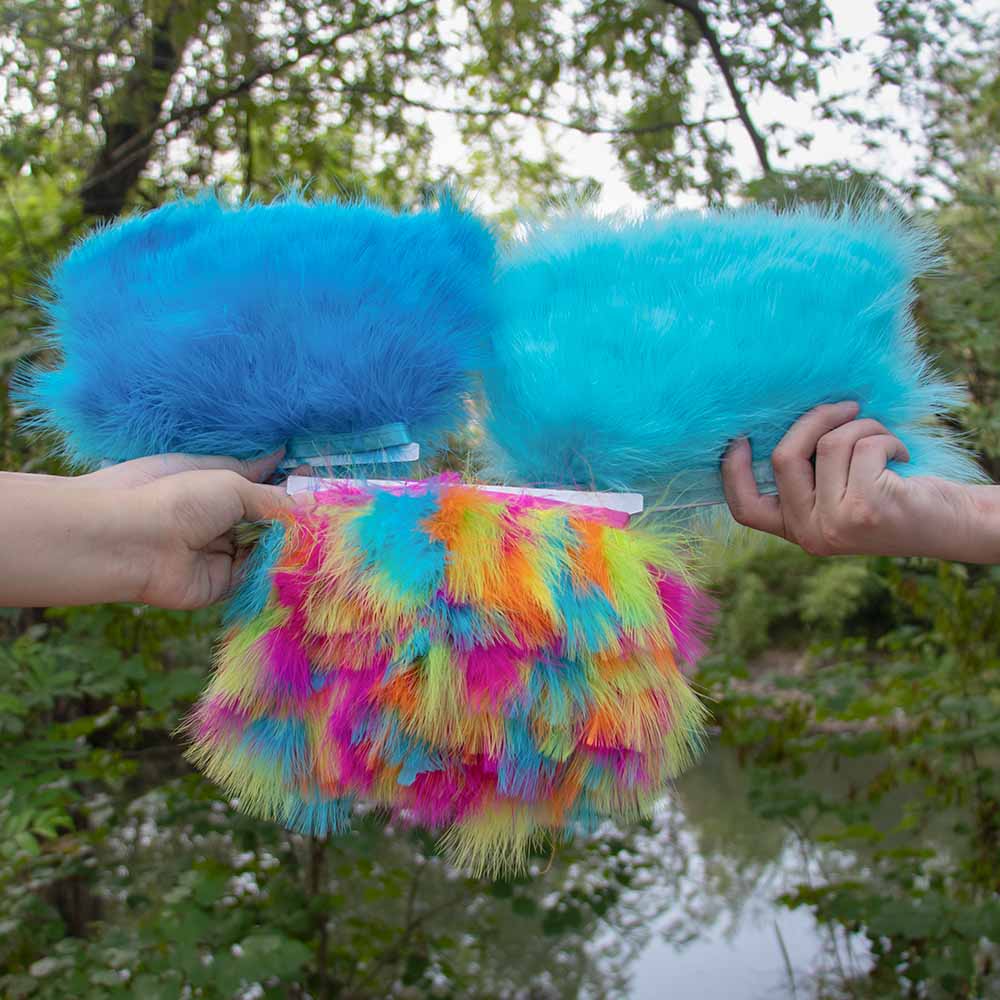 1 Meter/Lot Bulu Marabou Turki - Feather Trim Marabou ulasan dan harga