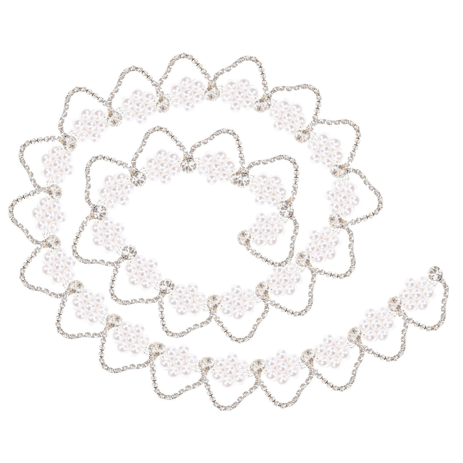 Rantai Mutiara Rhinestone Prem - Craft Embellishments ulasan dan harga