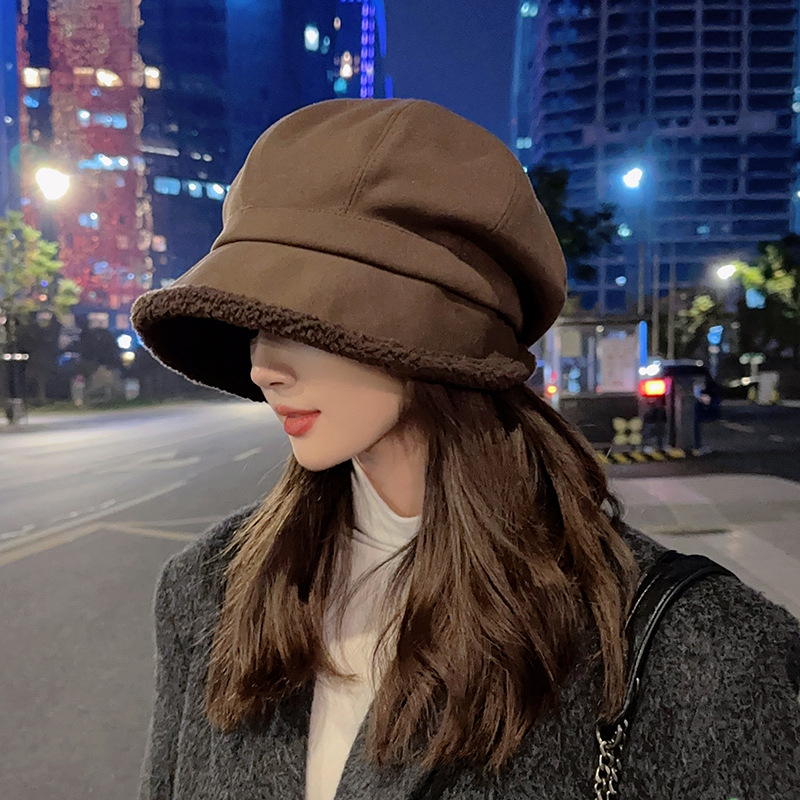 Topi Baret Wanita Berwarna-war - Embellish Knit ulasan dan harga