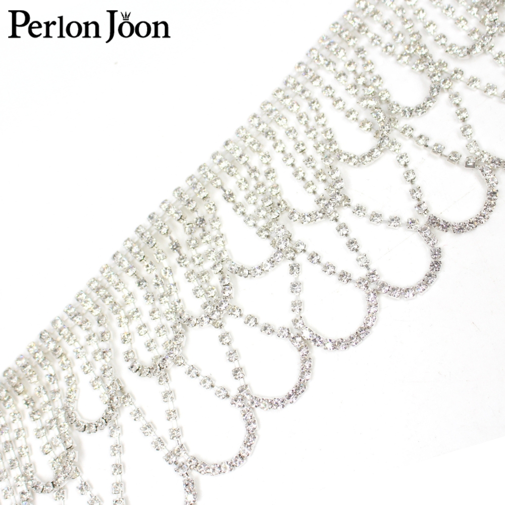 1 Yard tas gaun pernikahan gar - Fringe Ribbon Sewing ulasan dan harga